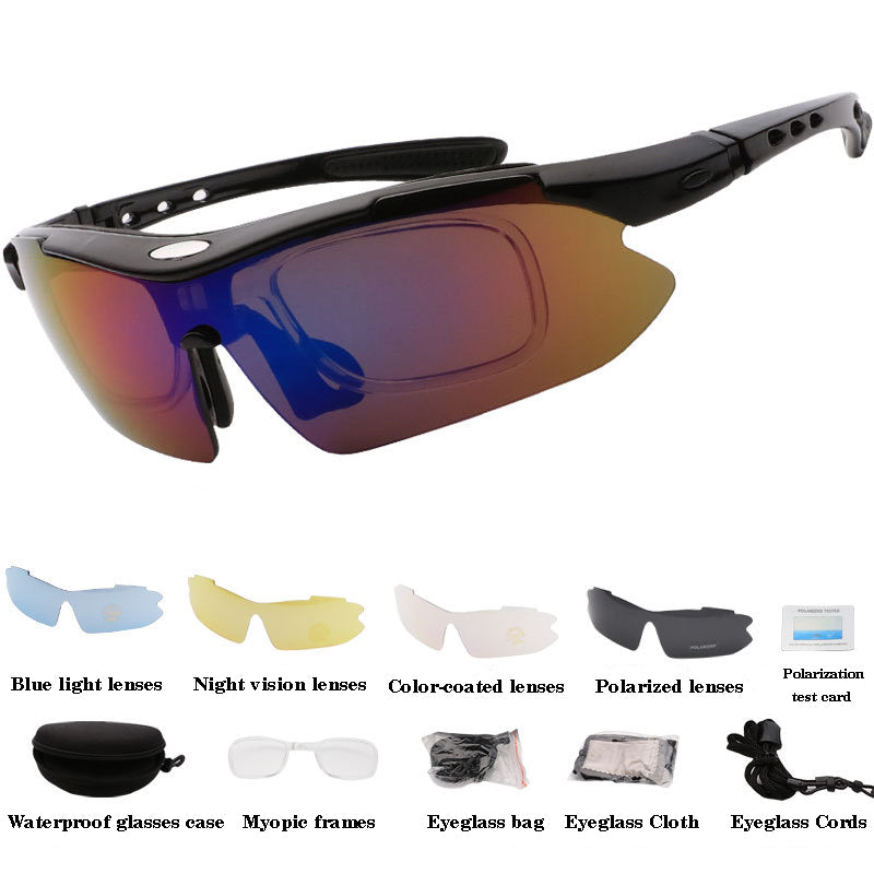 Polarized Sports Cycling Glasses Women’s & Men's sunglasses Road  Cycling Eyewear Mountain Bike Bicycle Road Goggle