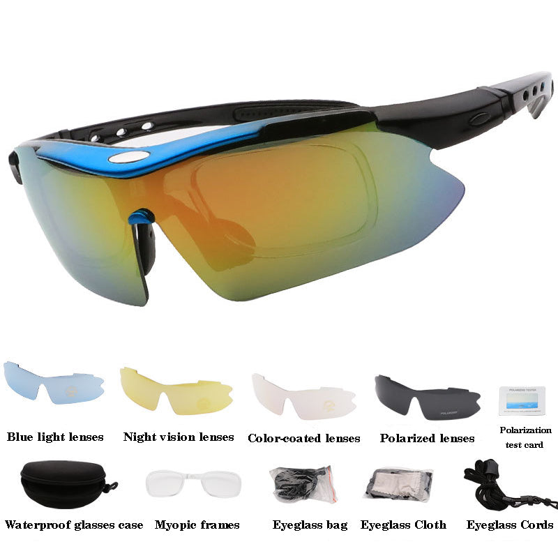 Polarized Sports Cycling Glasses Women’s & Men's sunglasses Road  Cycling Eyewear Mountain Bike Bicycle Road Goggle