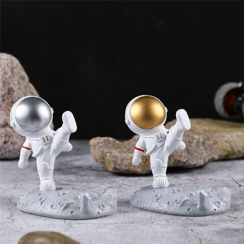 Astronaut phone holder