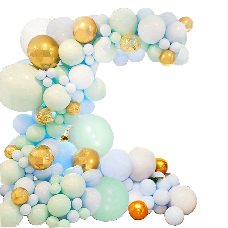 36 Inch Blue Macaron Balloon Chain Set