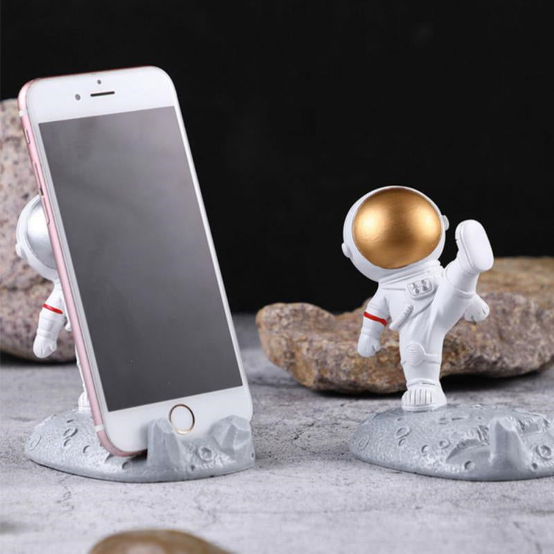 Astronaut phone holder