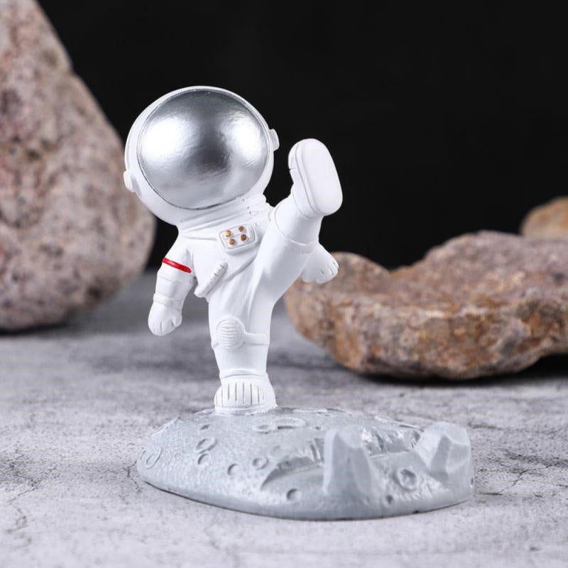 Astronaut phone holder