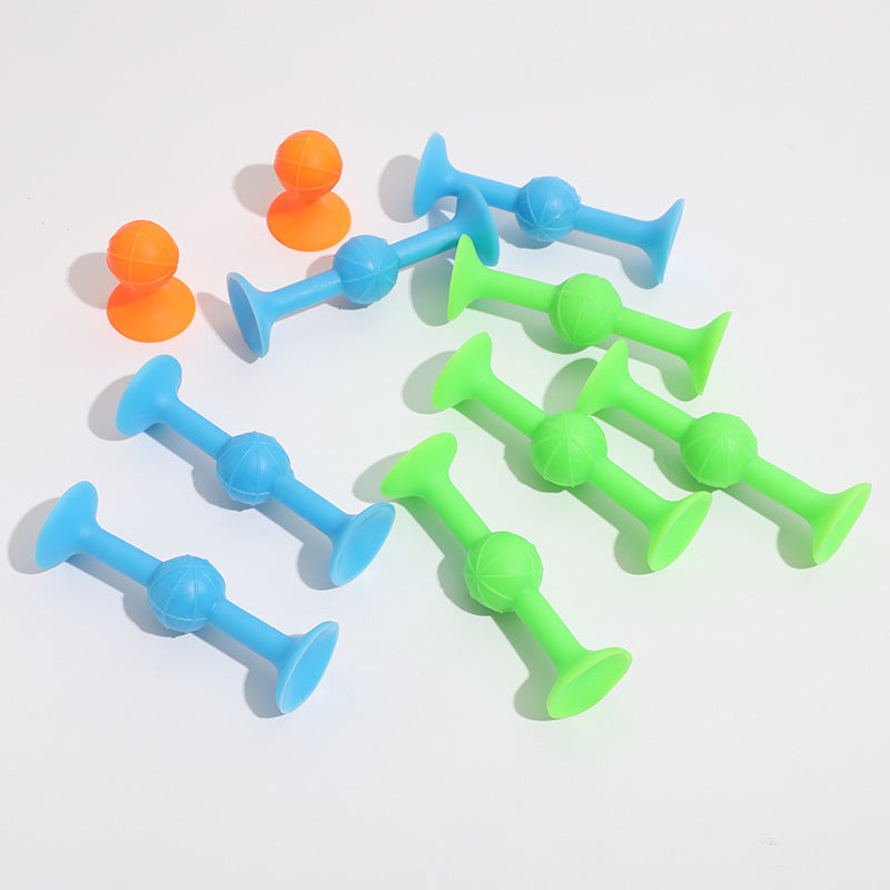 Silicone suction cup darts