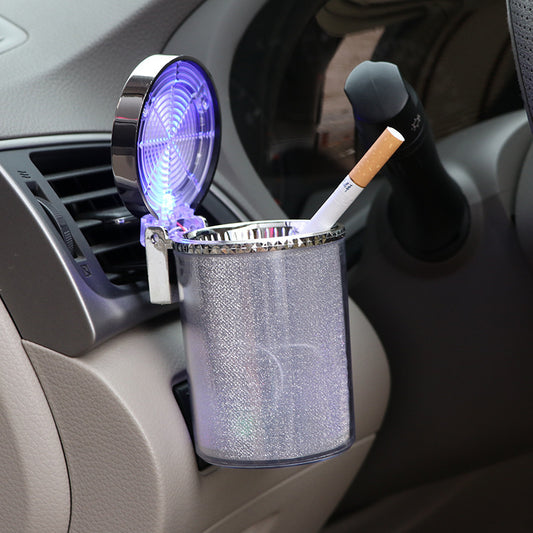 LED ashtray for car