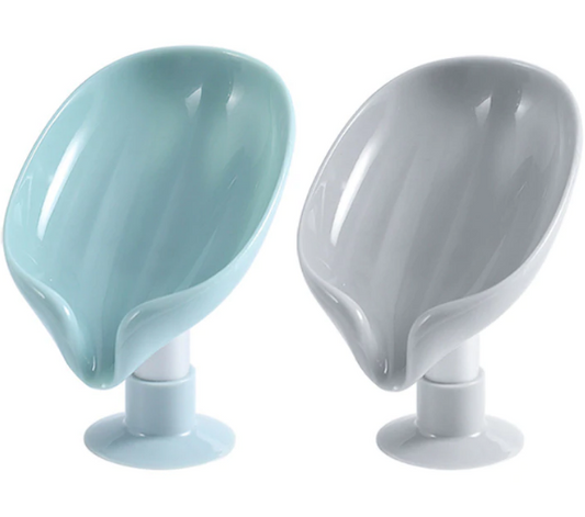 2 PCS SUCTION CUP SOAP DISH FOR BATHROOM
