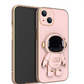 Cover With Phone Holder Stand Astronaut For iPhone