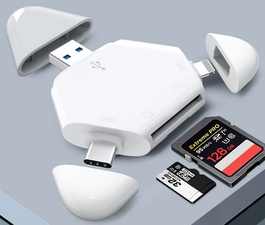 The New Magnetic SD TF 3 in 1 Card Reader