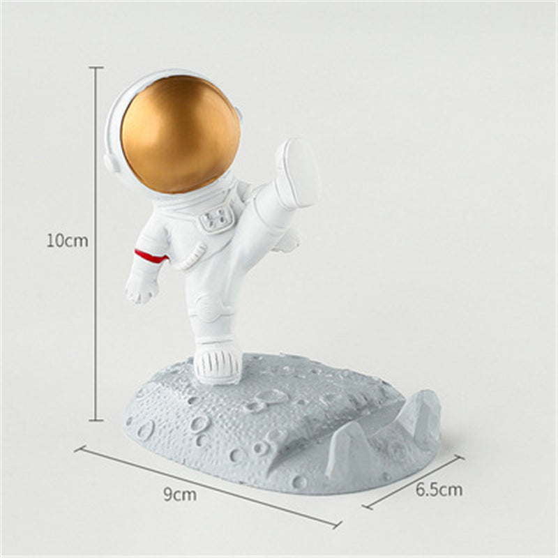 Astronaut phone holder