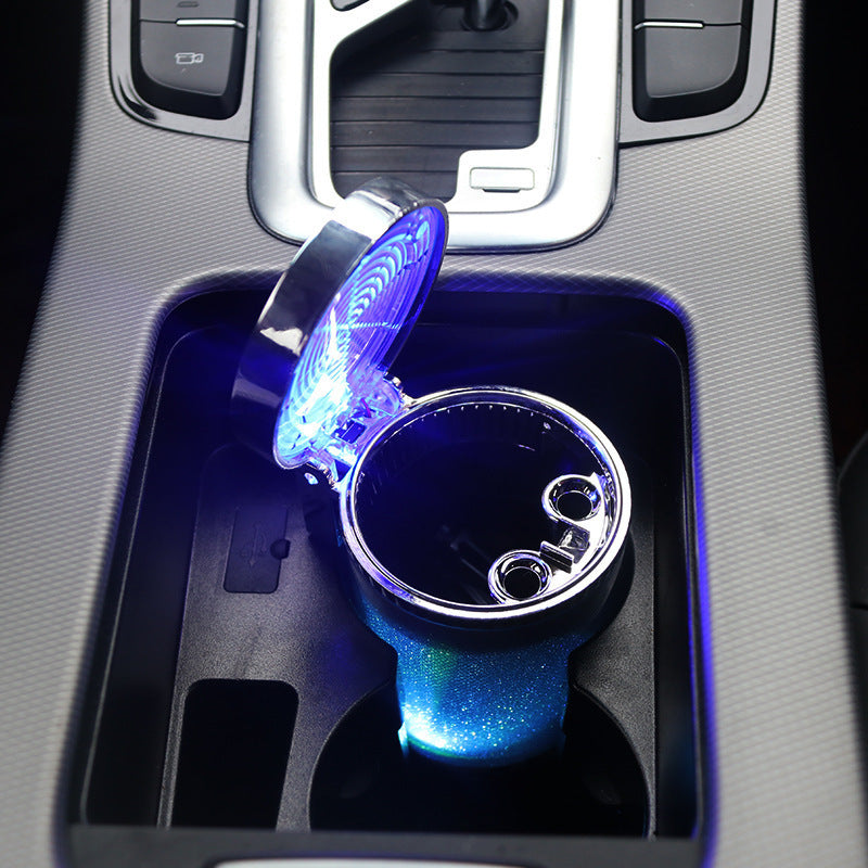 LED ashtray for car