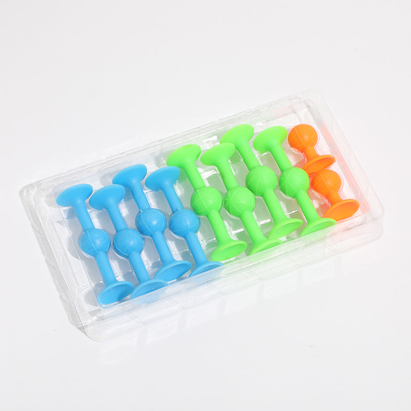 Silicone suction cup darts