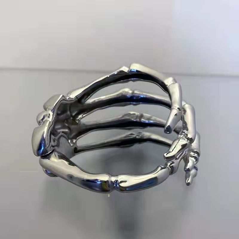 Punk Metal Skull Claw Bracelet