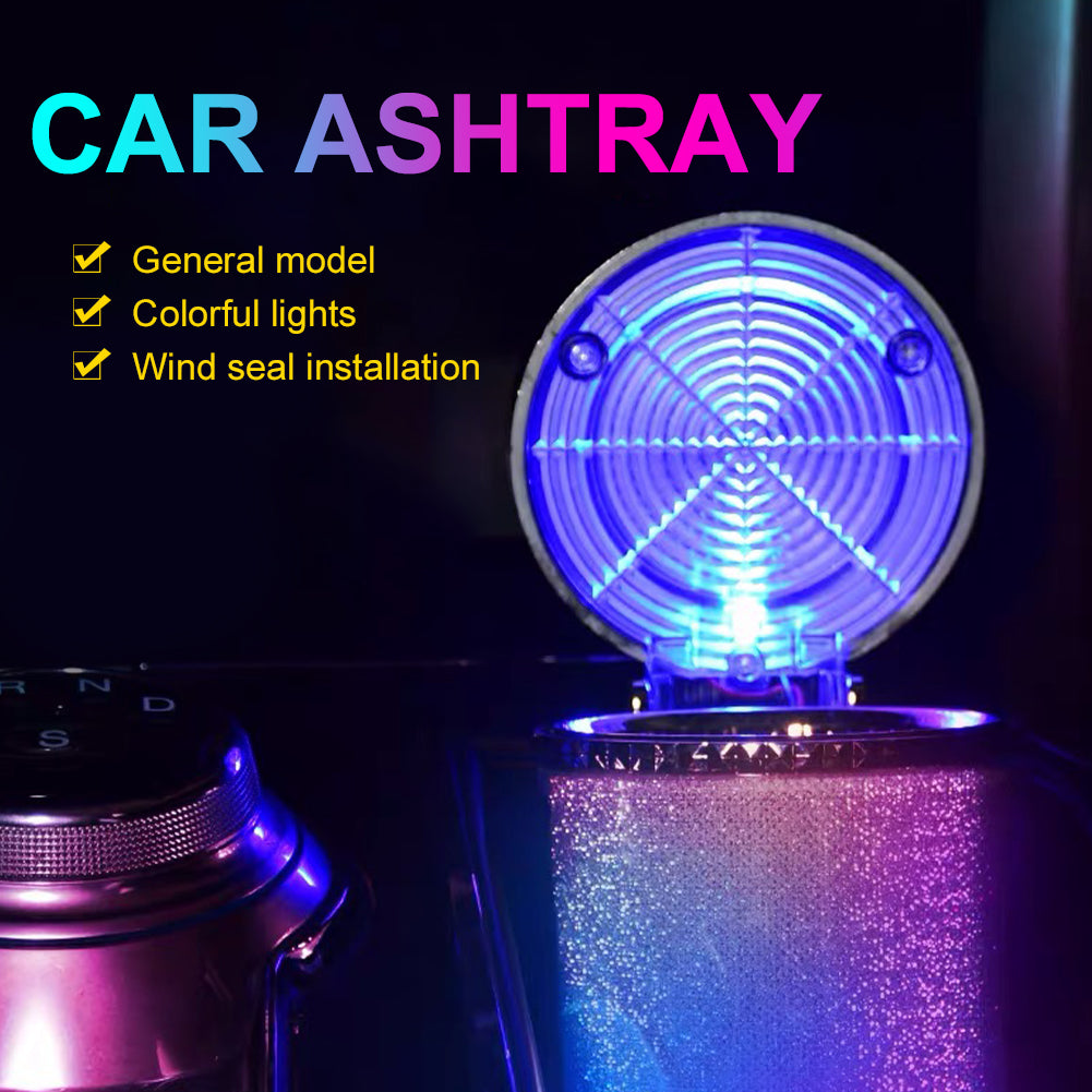 LED ashtray for car