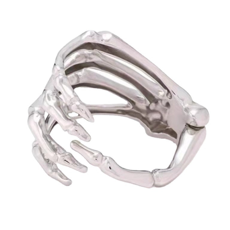 Punk Metal Skull Claw Bracelet