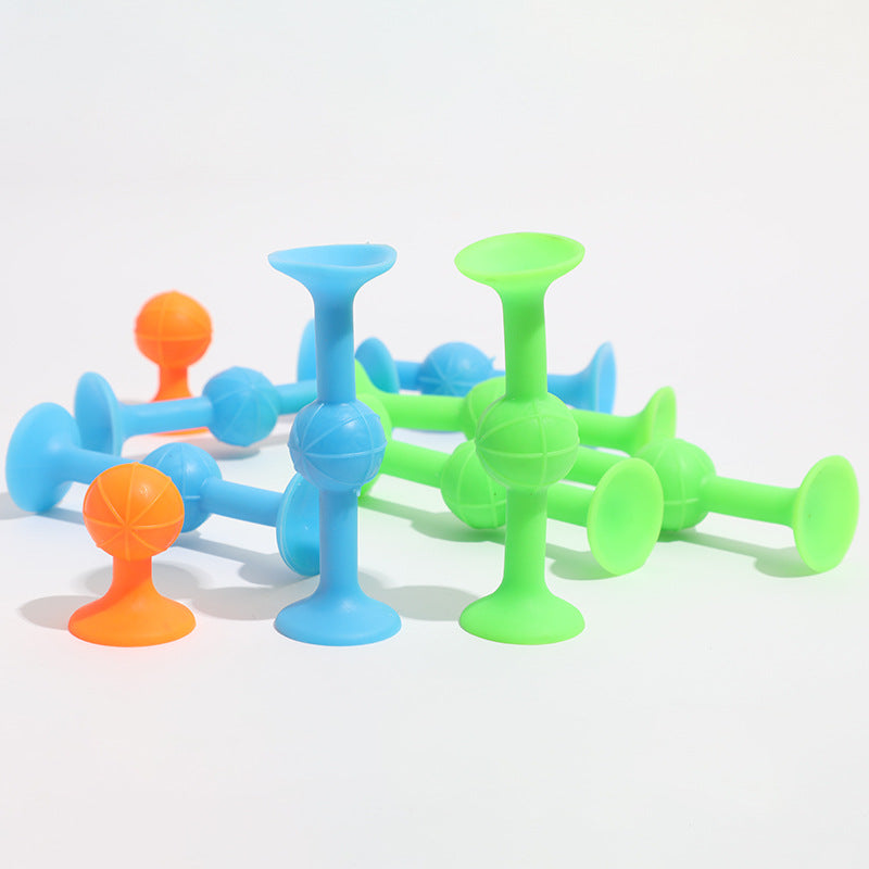 Silicone suction cup darts