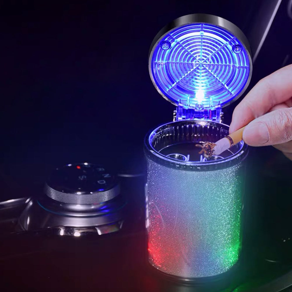 LED ashtray for car