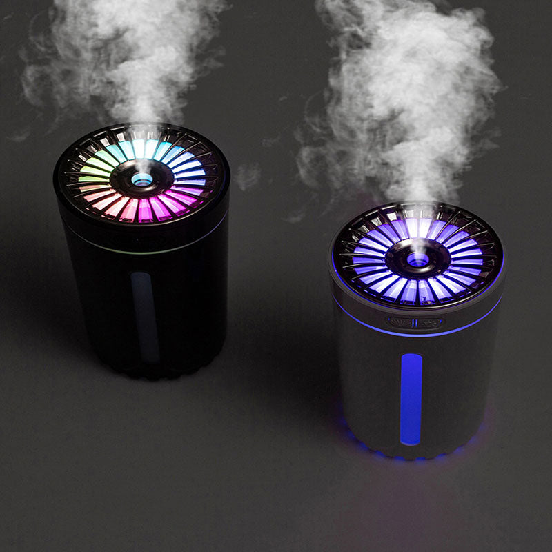 Rechargeable Colourful night light air humidifier
