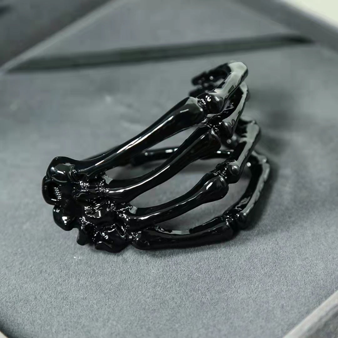 Punk Metal Skull Claw Bracelet