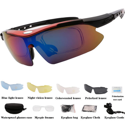 Polarized Sports Cycling Glasses Women’s & Men's sunglasses Road  Cycling Eyewear Mountain Bike Bicycle Road Goggle