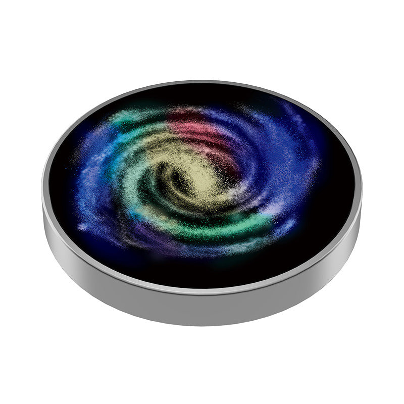 New colorful luminous galaxy star stainless steel desktop rotating decompression gyro