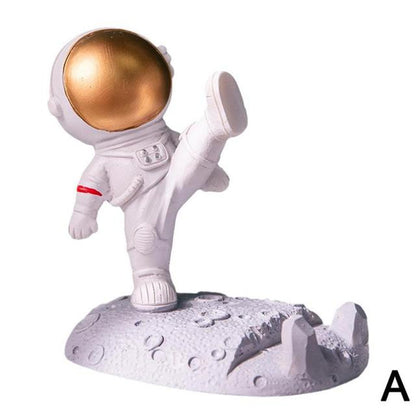 Astronaut phone holder