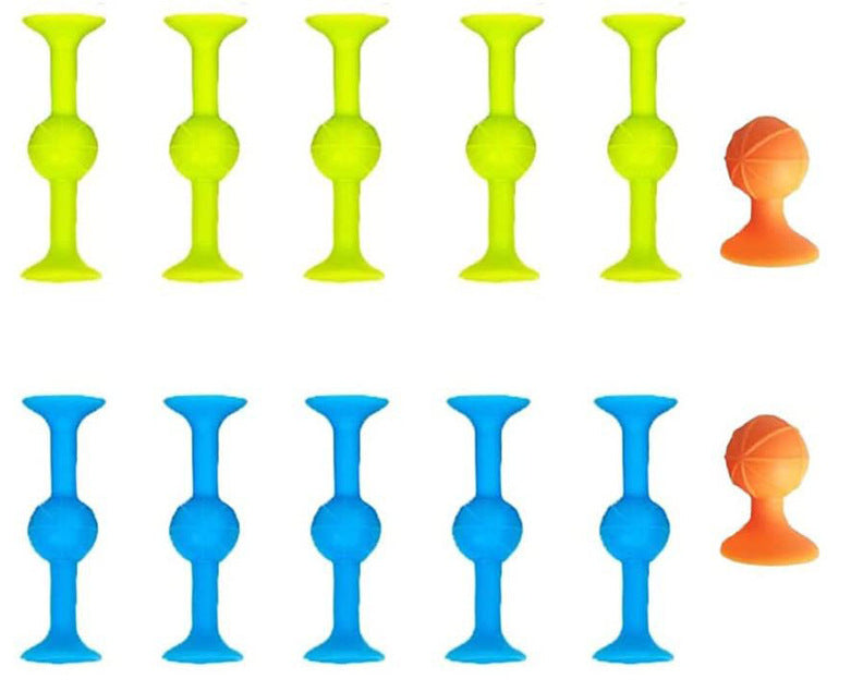 Silicone suction cup darts